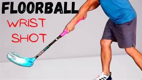 Step by Step Floorball WRIST SHOT .